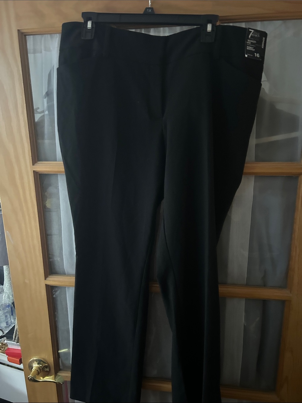 NWT NY&C 7th Avenue Studio Black Women's Dress Pants